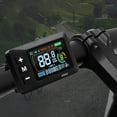 thumbnail image 4 of E Bike Display LCD Screen 24V 36V 48V 60V with 5 Pin Waterproof Interface Cable, for 02OMD Controllers Electric Bicycle Display Smart Meter Dashboard, LCD Color Screen Meter Ebike Accessories, 4 of 8