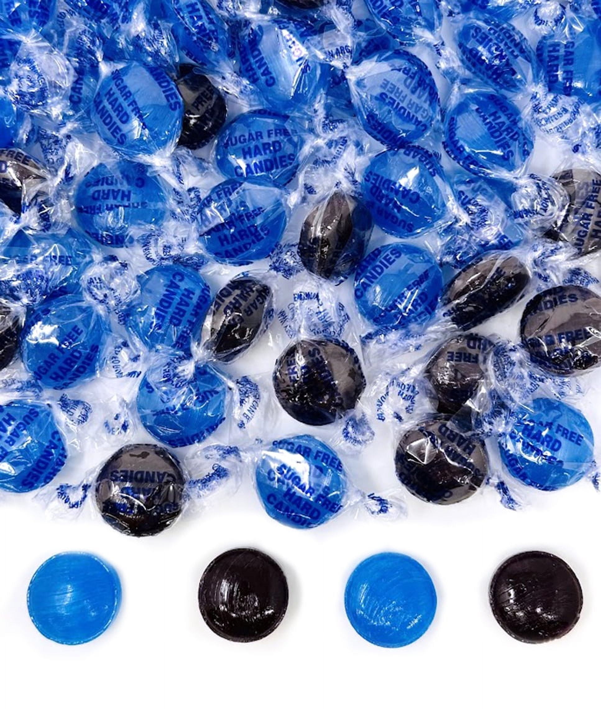 SweetGourmet Sugar-Free Berry Mix Hard Candy | Blue Raspberry, Blackberry | 4 Pounds
