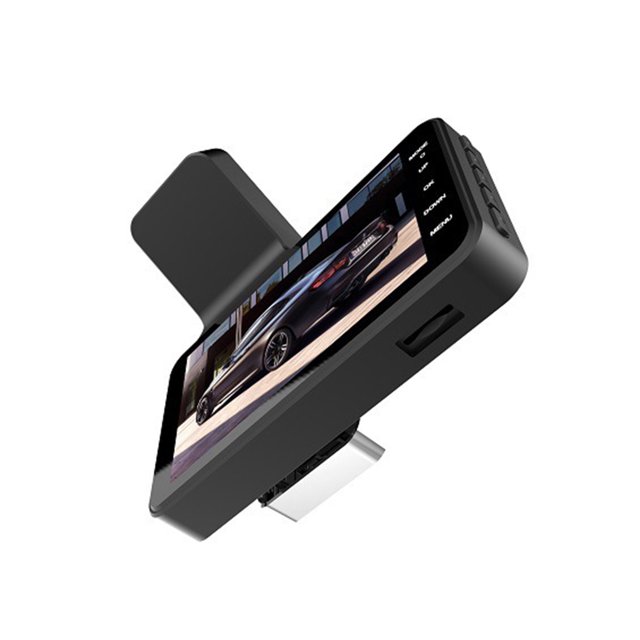 4 Inch Driving Parking Camera 1080P Wide Angle Loop Recording Rechargeable Video Recorder Dash Cam Automobile Accessories 2pcs Cams Button
