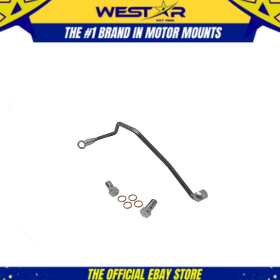 Turbocharger Oil Supply Line Fits Mini Cooper Cooper Countryman Cooper Paceman 07-16 L4 1.6L 1598cc -cid 11657534454,625827,1056,TL146,TFP0296,LIN9056