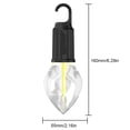 thumbnail image 3 of Lámpara De Camping Luz LED para tienda 400mAh 100LM Tipo-C USB recargable a prueba de agua con gancho 3 modos Likrtyny Para estrenar, 3 of 5