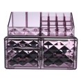 thumbnail image 4 of Estuche de maquillaje de gran tamaño, organizador de joyas de acrílico cosmético, caja de presentación, almacenamiento de maquillaje, 4 of 8
