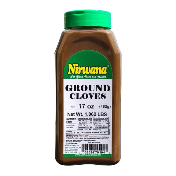 GROUND CLOVES 17 OZ JAR BY NIRWANA
