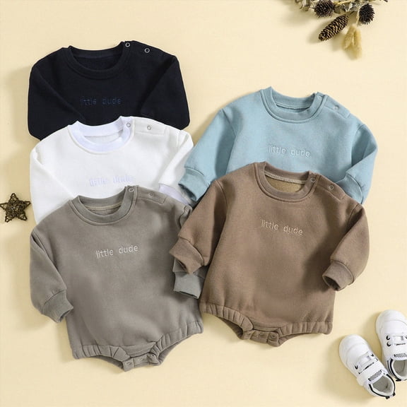 Baby-Boys Long-Sleeve Bodysuit 6-12 Months 12-24 Months 2t 3t 4t 5t 6t 7t 8t 9t Children(Blue,3-6 Months)