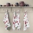 thumbnail image 5 of Dreamtimes Merry Christmas Kitchen Dish Towels 1 Piece,Absorbent Soft Dishcloths Towels Reusable Hand Towels Quick Drying Cleaning Cloth, Tea Towels,18" x 28", 5 of 7