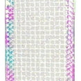 thumbnail image 2 of Homeford Christmas Glittered Net Metallic Edge Wired Ribbon, 1-1/2-inch, 10-yard, Iridescent White, 2 of 3