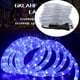 thumbnail image 5 of Tira de luces LED de 220 V, resistente al agua IP67, letrero de neón, luz LED para decoración de fiestas navideñas, cuerda de luces con tubo de arcoíris para exteriores, 5 of 5