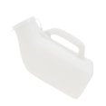 thumbnail image 3 of Manunclaims Urinals for Men 1000ML/32oz, Plastic Urine Bottles for Men, Spill Proof Screw Cap Lid, Portable Male Urinals, Urinal Bottle for Car, Elderly & Incontinence, 3 of 8