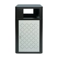 thumbnail image 6 of Flash Furniture Brooks Steel Indoor-Outdoor Trash Can with Locking Access Door 31.4 Gallon, 6 of 14