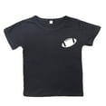 thumbnail image 4 of Otqutp Football Letter Print Cotton T-Shirt for Kids - European and American Style Short Sleeve Top,Casual Sporty Round Neck Tee for Boys Girls (Ages 2-14 Years), 4 of 5