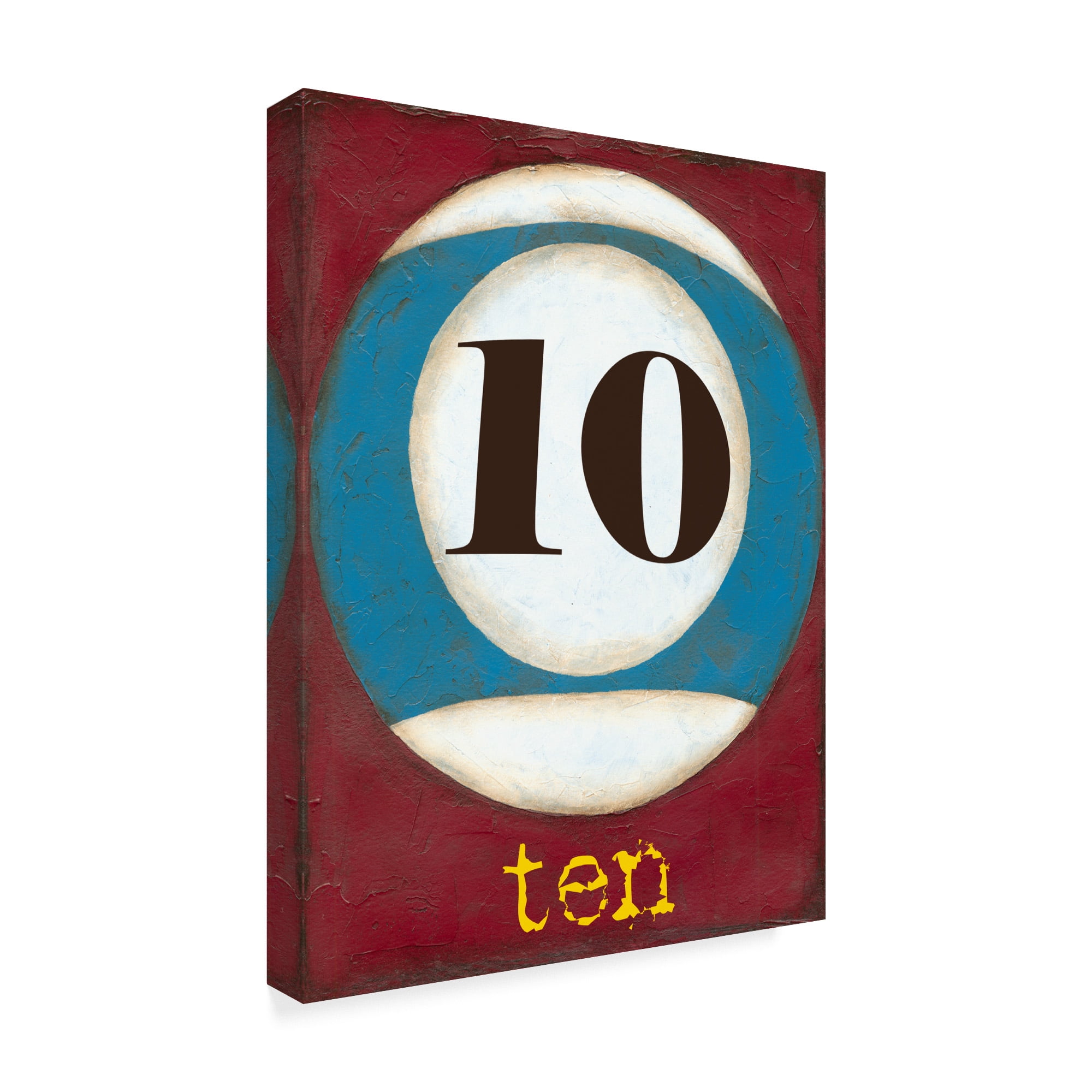 Trademark Fine Art 'Graphic Pool X' Canvas Art by Jennifer Goldberger