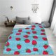 thumbnail image 5 of Fotbe Strawberries Manta de Franela Acolchonada con Estampado, Súper Suave y Esponjosa, Extra Grande para Sofá, Cama, Uso Todo el Año-40"x30", 5 of 7
