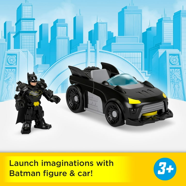 Fisher-Price Imaginext DC Super Friends Metal Force Batmobile Toy