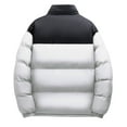 thumbnail image 6 of Feancey Heated Jackets for Men 6 Heat Zones Winter Coats Heart Printed Heating Puffer Jacket Zip Up Stand Collar Down Coat Outerwear with Pockets White L, 6 of 7