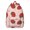 Red Berry School, variant on Tribal Boho Mandala School Backpack for Women, Sacred Symbolic Geometric Travel Daypack with Zen Inspired Ethnic Pattern