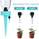 thumbnail image 2 of Kit de riego por goteo, 6 piezas de riego por goteo, riego de plantas de vacaciones con válvulas de control de liberación lenta, sistema de riego por goteo para el jardín del hogar, 2 of 5