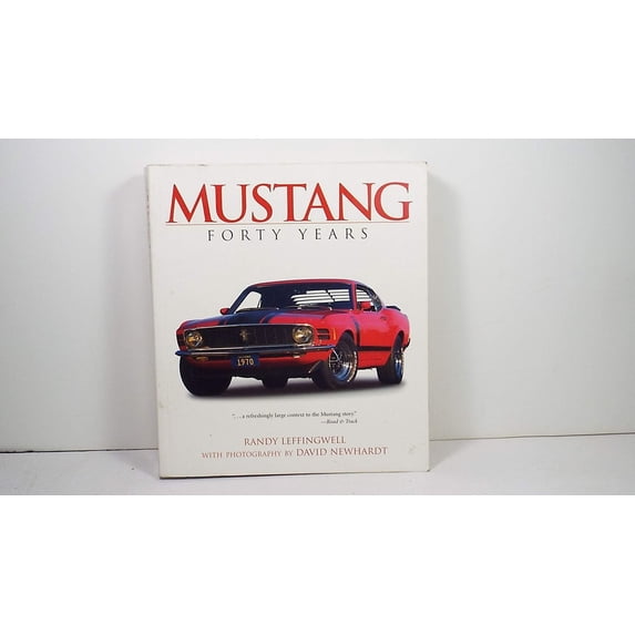 Pre-Owned Mustang: Forty Years (Paperback) 0760321833 9780760321836