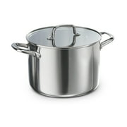 Tramontina Triverge 10 Piece Tri Ply Clad Stainless Steel Cookware Set, Induction Ready and Oven Safe