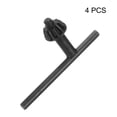 thumbnail image 3 of Chuck Key 6mm 12 Teeth for 1.5-13mm Drill Chuck Black 4pcs, 3 of 7
