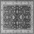 thumbnail image 1 of Ahgly Company Indoor Square Oriental Gray Industrial Area Rugs, 4' Square, 1 of 4