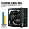 thumbnail image 3 of Cooler Master V650 - 650W Compact Fully Modular 80 PLUS Gold Power Supply RS650-AFBAG1-US, 3 of 7