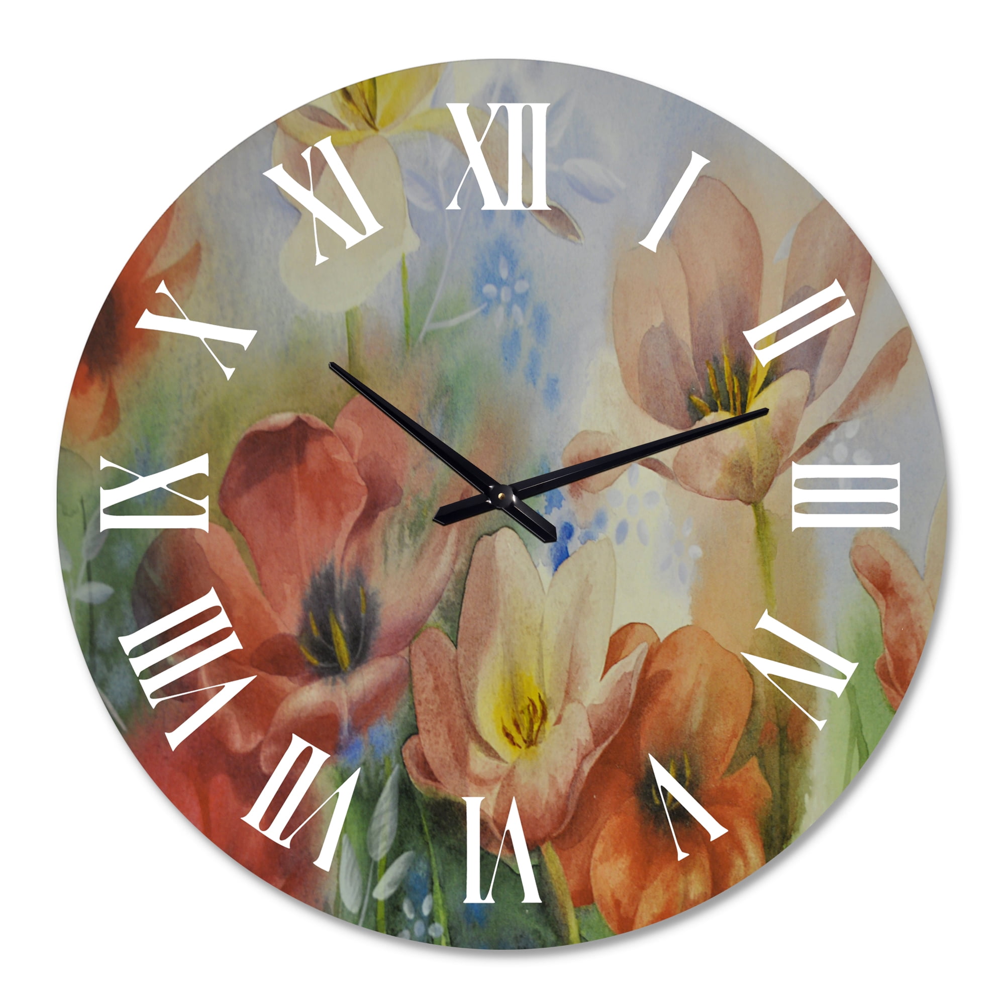 Designart 1 in Traditional Wall Clock