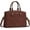 Chestnut Brown, variant on Purses and Handbags for Women, Vintage Tote Shoulder Bag Trendy, PU Leather Satchel Bag, Medium Ladies Hand Bag