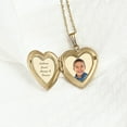 thumbnail image 3 of Picturesongold.Com 14K Yellow Gold Filled Heart Locket - 1 inch x 1 inch, 3 of 7