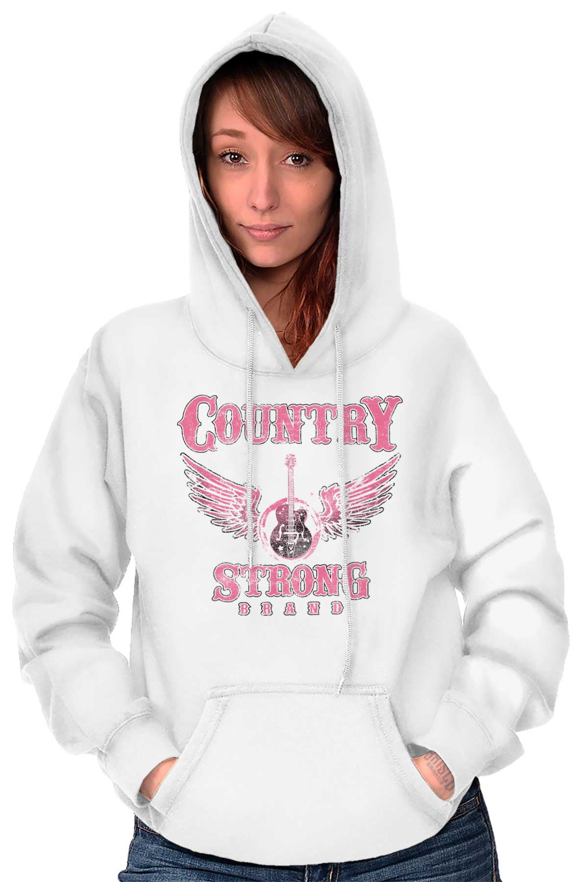 Country Strong Western Stars Cowgirl Hoodie Sweatshirt Women 