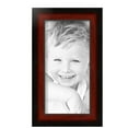 thumbnail image 2 of ArtToFrames 6" x 12" Honors Mahogany with Black Picture Frame, 6x12 inch Brown Wood Poster Frame (WOM-5154), 2 of 7
