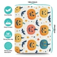 thumbnail image 5 of Dish Drying Mat Halloween Spooky Trick or Treat Pumpkin Coffee Bar Mat Absorbent Heat Resistant 18x24 Inch Dish Drying Pad for Kitchen Fast Dry, 5 of 7