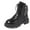 Black, variant on Women's Snow Boots Warm Winter Fashion Boots Breathable Thermal Boots with Fleece Lined Thick Soft Sole Flatform Cold Weather Daily Outfit Party Club Footwear