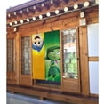 thumbnail image 2 of Animated Inside Out Door Curtain Drape Split Doorway Curtain Room Window Hallway Closet Privacy Partition Curtain Kitchen Door Decoration 34x56in, 2 of 7
