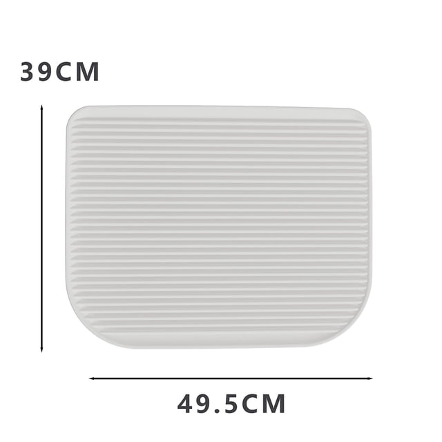 Cat Litter Mat 1.6ftx1.3ft Washable Cat Litter Mat, Large Double Scatter Control Layer Mat, Urine & Waterproof Kitty Litter MatforIndoor Home