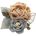 thumbnail image 1 of Broche Fleur en Tissu Corsage, 1 of 5