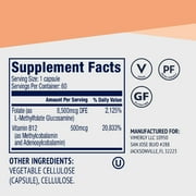 VIMERGY 5-MTHF, 60 Servings – Healthy Mood Support Supplement