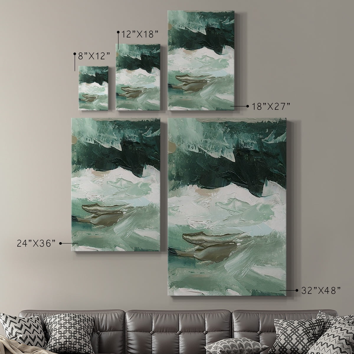Crashing I Premium Gallery Wrapped Canvas - Ready to Hang