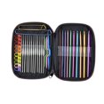 thumbnail image 4 of Cuadros Decorativos Juego de agujas de ganchillo para manualidades conjunto de herramientas para Likrtyny tejer Kit de manualidades de costura con funda de cuero 100 Uds., 4 of 9