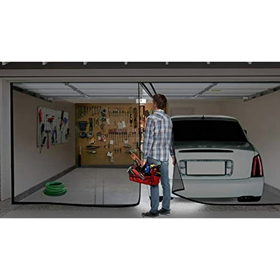 Jobar's 82-4869 2 Car Garage Screen Enclosure Door