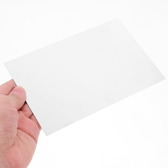 NICERIO 6Pcs White Sublimation Plates Aluminum Metal for Home and Commercial Decor