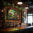 thumbnail image 2 of St. Patrick's Day|Leprechaun|Shamrock|Pot of Gold|Rainbow|Ireland|Frame TV Art 12x18 UNFRAMED, 2 of 3