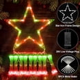 thumbnail image 3 of AMERTEER Outdoor Christmas Decorations 344 LED Star Lights Easy Installation & Waterproof Christmas Lights 8 Modes Christmas Tree Lights for Xmas Tree Home Wedding Thanksgiving Party Holi, 3 of 13
