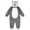 Grey, variant on GiLiling Animal Hooded Charactertume for Kids Boys and Girls Flannel Onesie Halloween Character One Piece Husky Clothes (Grey, 5-6 Years)