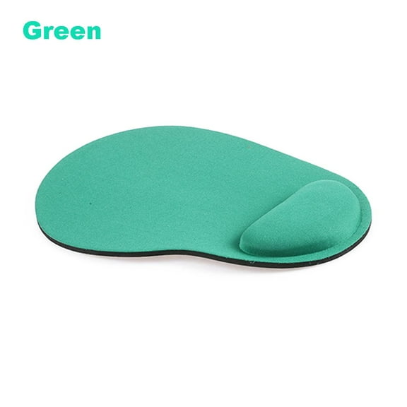Colorful Soft Comfortable Mice Mat Non Slip Wrist Support Mouse Pad GREEN