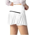 thumbnail image 6 of ameIAEA Women High Waisted Tennis Skirt Pleated A-Line Workout Sports Running Athletic Golf Skorts, 6 of 7