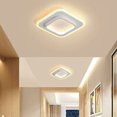 thumbnail image 3 of Lámpara colgante LED de estilo nórdico Estilo nórdico Easy Fashion lámpara colgante para balcón cocina dormitorio pasillo luz blanca cálida y fría 20W (luz cálida), 3 of 5