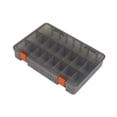 thumbnail image 2 of Caja de almacenamiento con múltiples rejillas, caja para cuentas, contenedor multiusos para manualidades, organizador para tornillos, anillos, clavos, 24 cuadrículas, 2 of 10