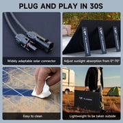 ALLPOWERS 400W 30.5V 13.11A Foldable Solar Panel Kit, Portable Solar Generator Charger with MC-4 Output, IP67 Waterproof for Outdoor Camping, RV, Power Station, Home Use
