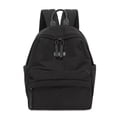 thumbnail image 2 of Stylago Women Casual Backpack Medium Size Back Pocket Versatile Schoolbag College Travel Work Top Handle Corduroy Bookpack Black, 2 of 6