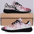 thumbnail image 3 of Happy Valentine's Day Pink Truck Shoes Sneakers Black Size 10, 3 of 7